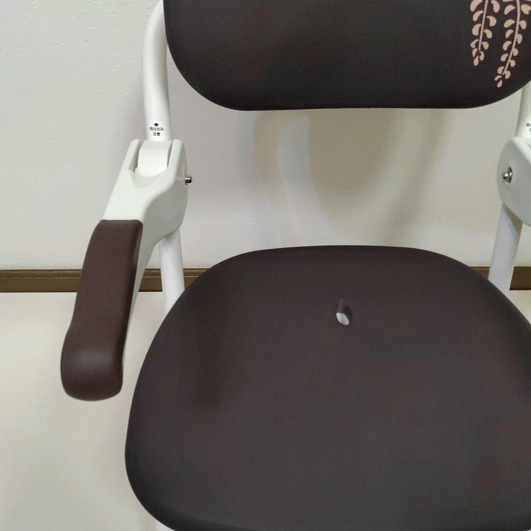 美品 安寿 楽らく開閉シャワーベンチ Sフィット もちぷる ブラウン系 送料無料