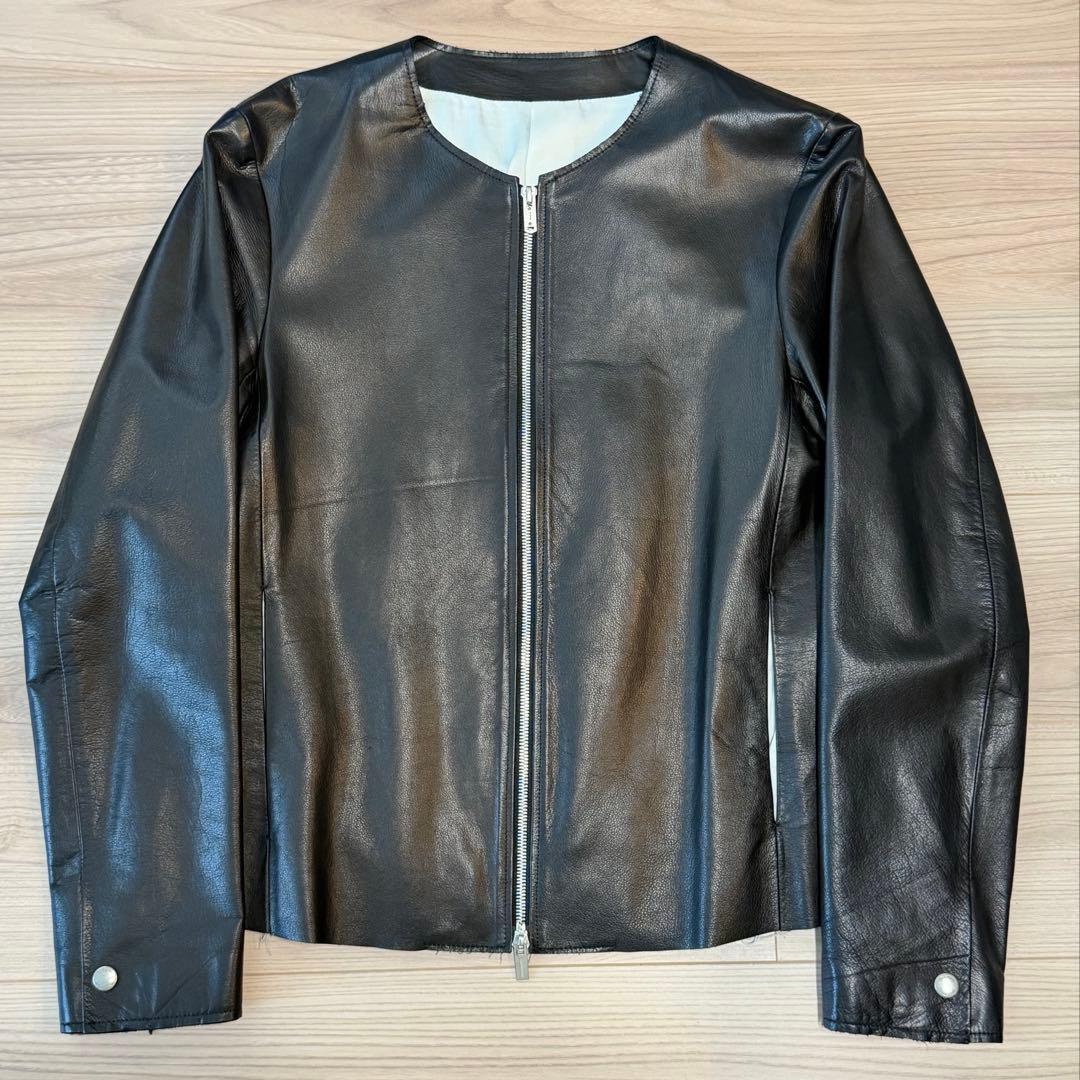 ‼️SALE‼️ The Letters ノーカラーレザージャケット