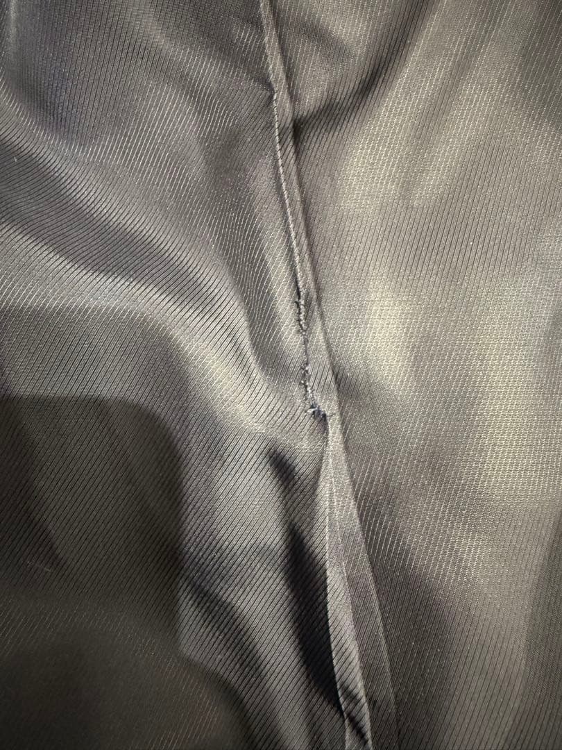 スティーブンアラン チェスターコート ウール ウエストベルト ネイビー M