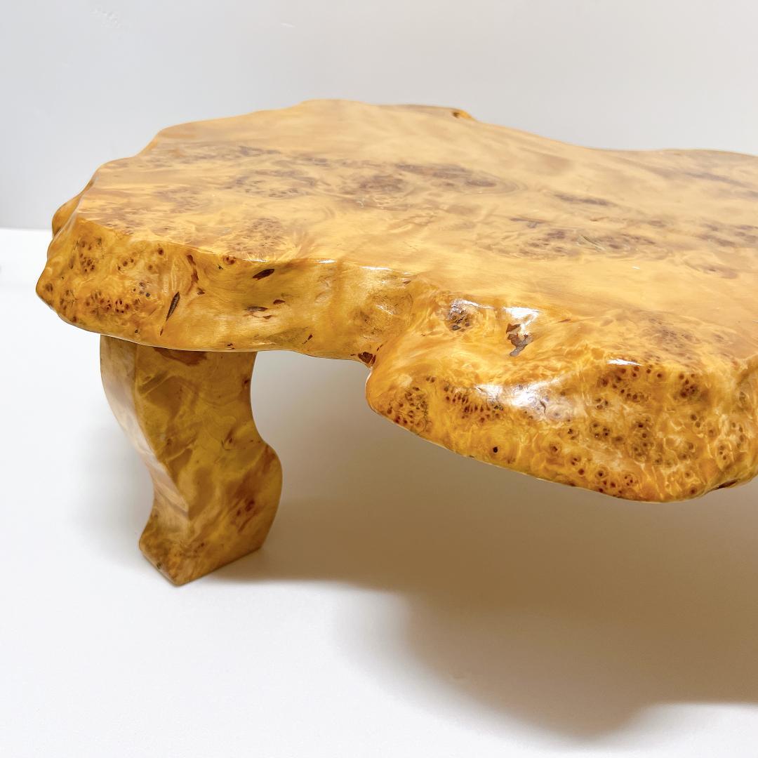 【良品✨送料無料】一枚板 ローテーブル 座卓 和テーブル 天然木 和モダン 和風