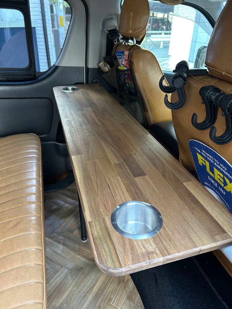 #117 ハイエース キャラバン セカンドテーブル DIYセカンドテーブル