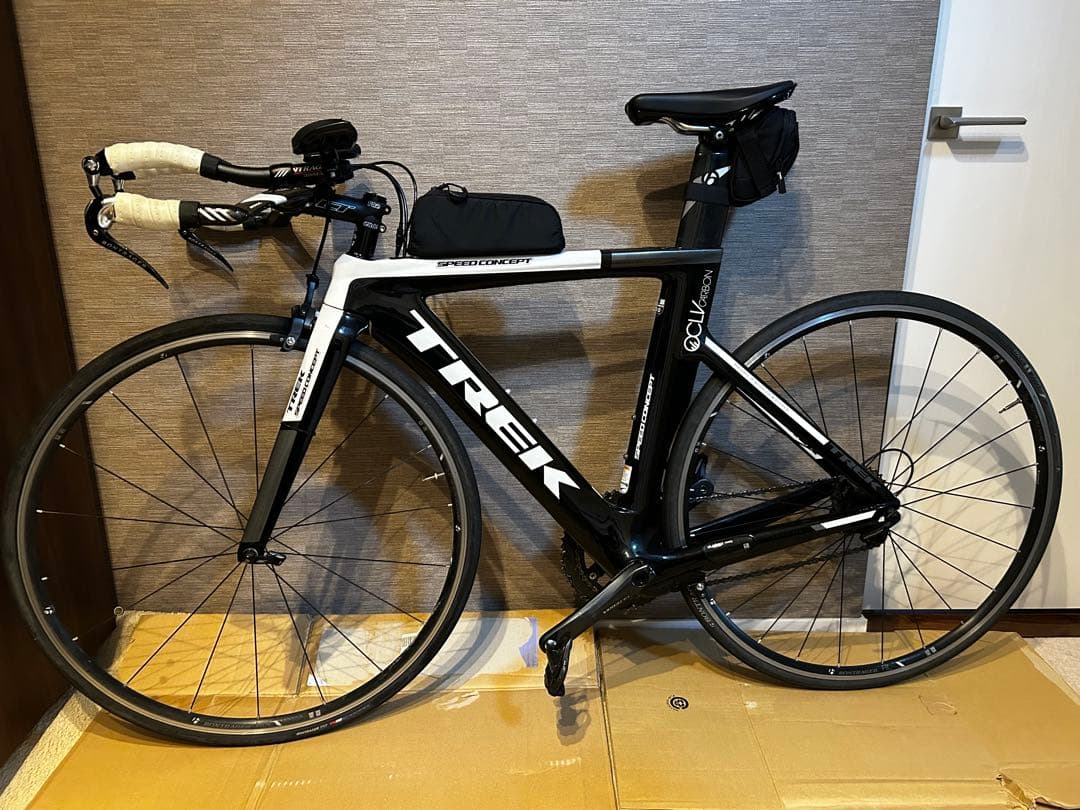 Trek スピードコンセプト　トライアスロンバイク カーボンホイール付