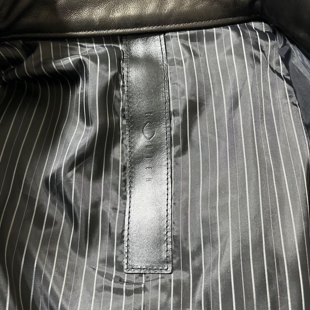 新品　C DIEM シープレザーグラデーションハリントンジャケット　ブルゾン　L