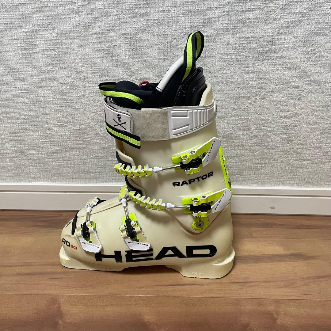 サロモン156cm HEAD上級ブーツ25.5cmストック付 メンテ済4点SET