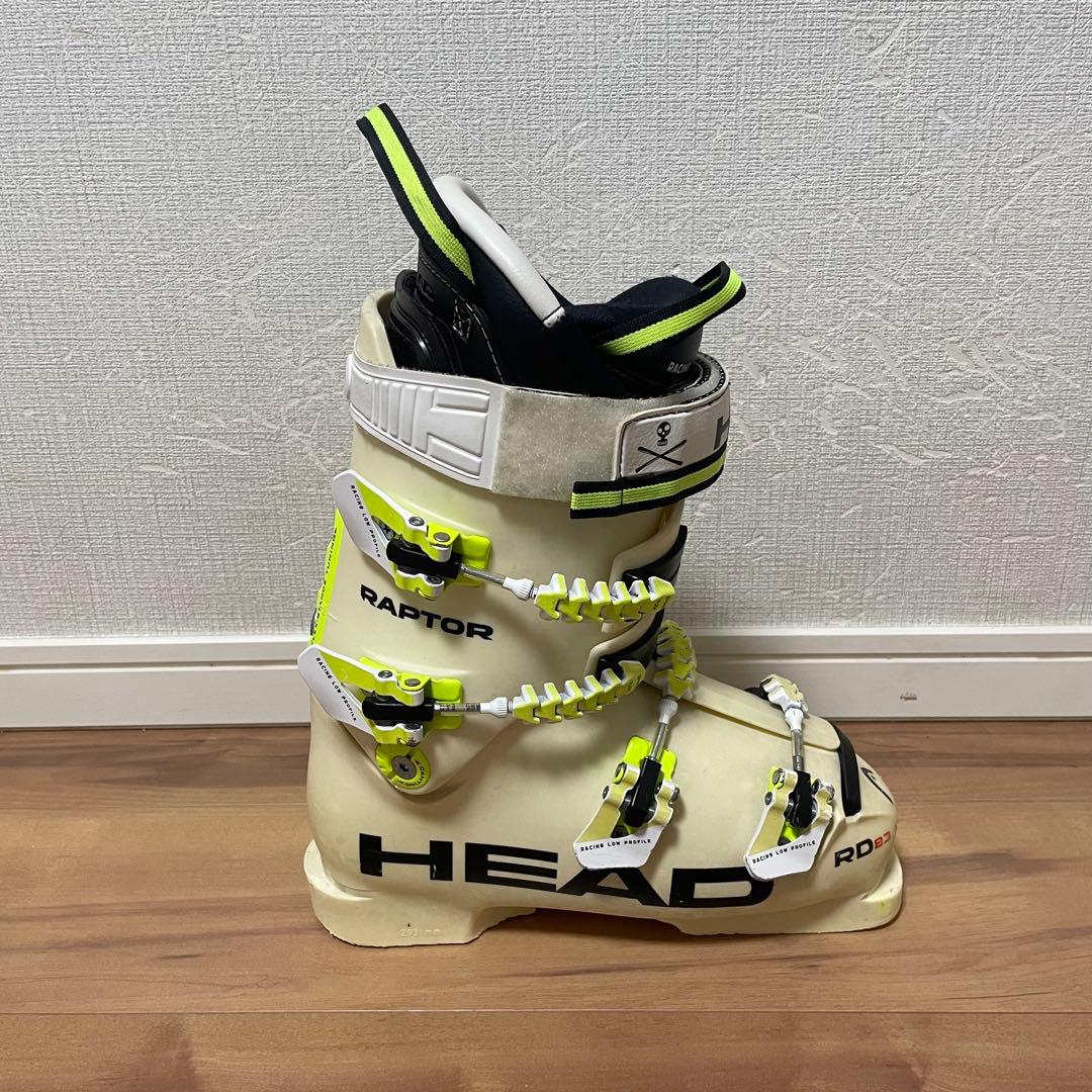 サロモン156cm HEAD上級ブーツ25.5cmストック付 メンテ済4点SET