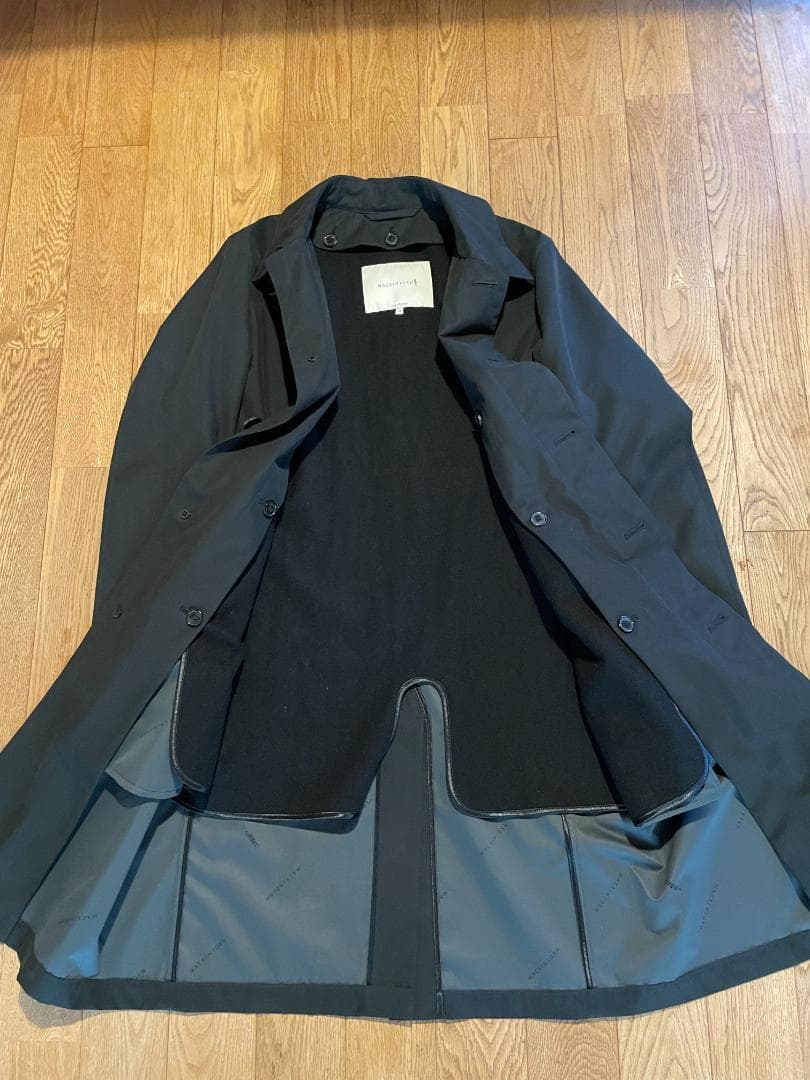 美品 マッキントッシュステンカラーコート