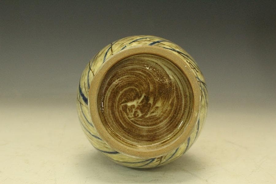 十三代 横石臥牛 現川焼 むさし乃皆具 共箱 長崎県無形文化財(LC468)