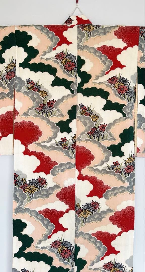 七五三 アンティーク着物　7歳　753