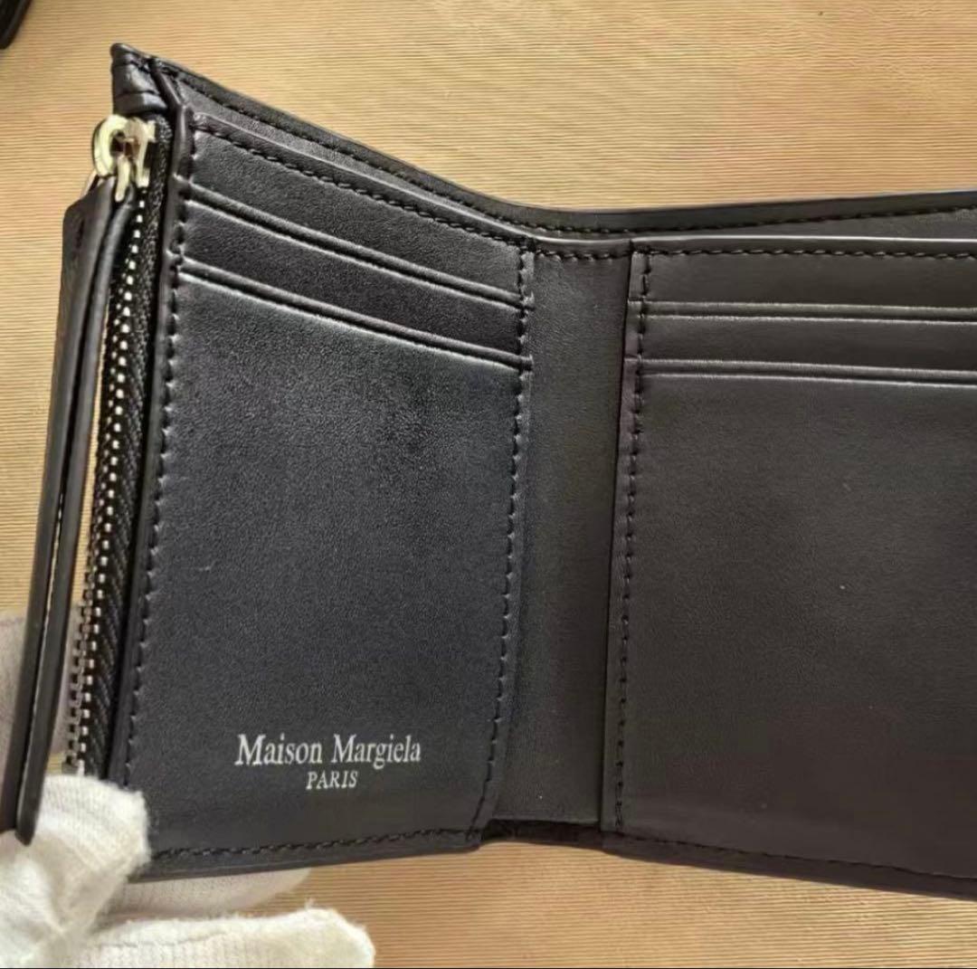 ナ*リ様 Maison Margiela ブラック三つ折り財布