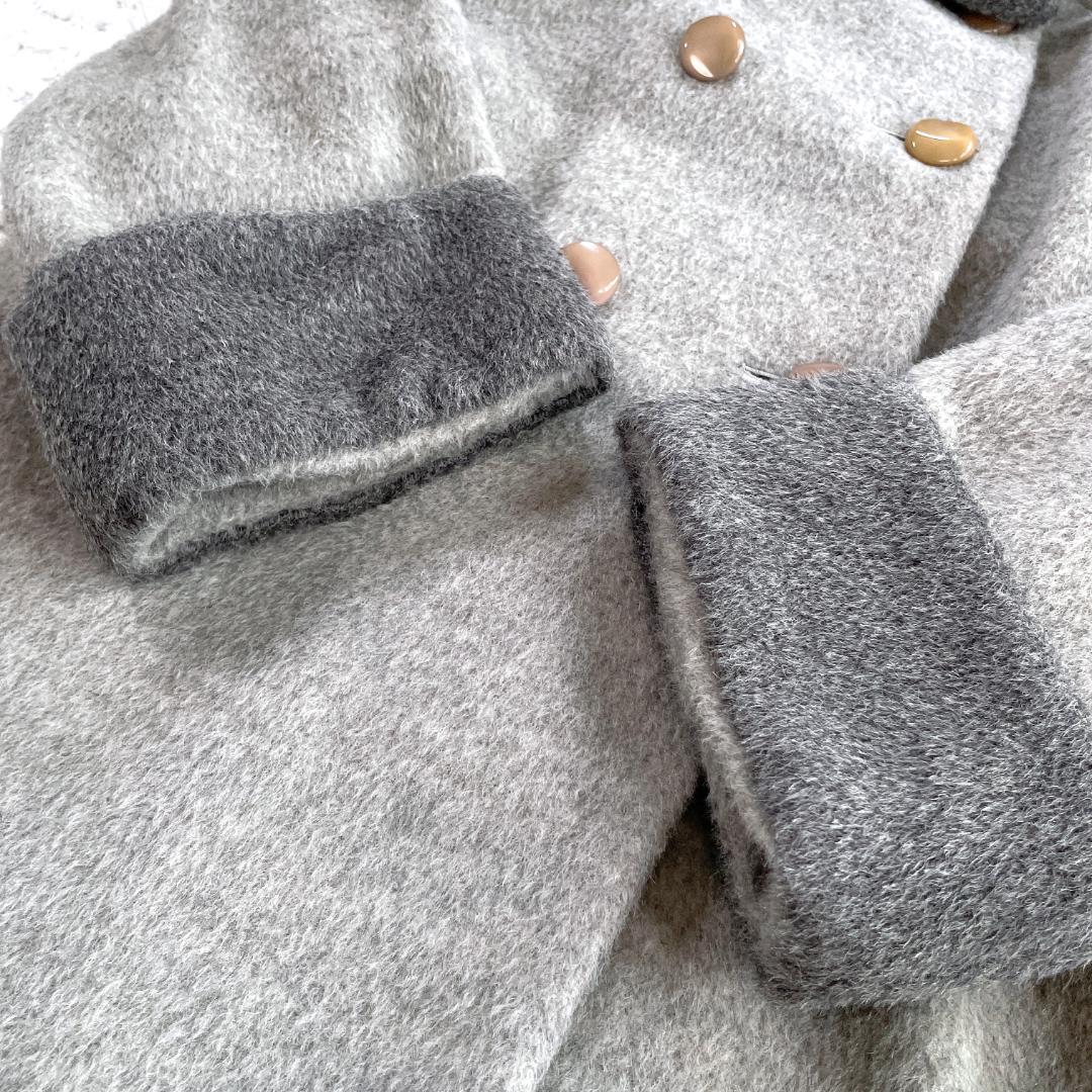 ✨極美品✨ M'S GRACY アルパカ100％ コート グレー 9 日本製