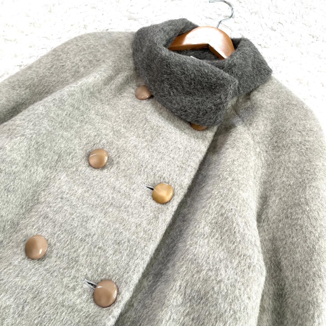 ✨極美品✨ M'S GRACY アルパカ100％ コート グレー 9 日本製
