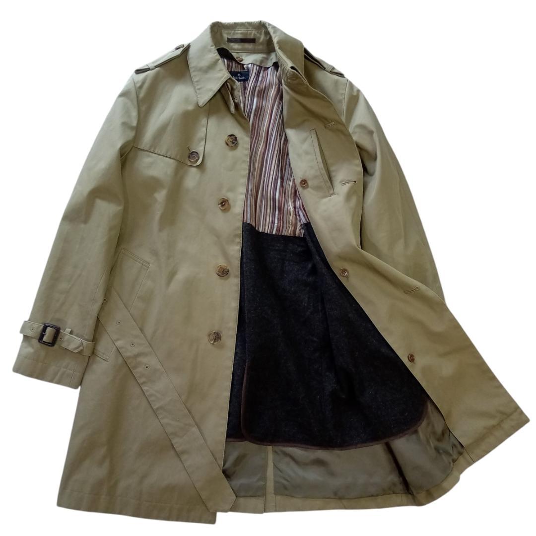 Paul Smith ポールスミス トレンチコート ライナー付 L ベージュ