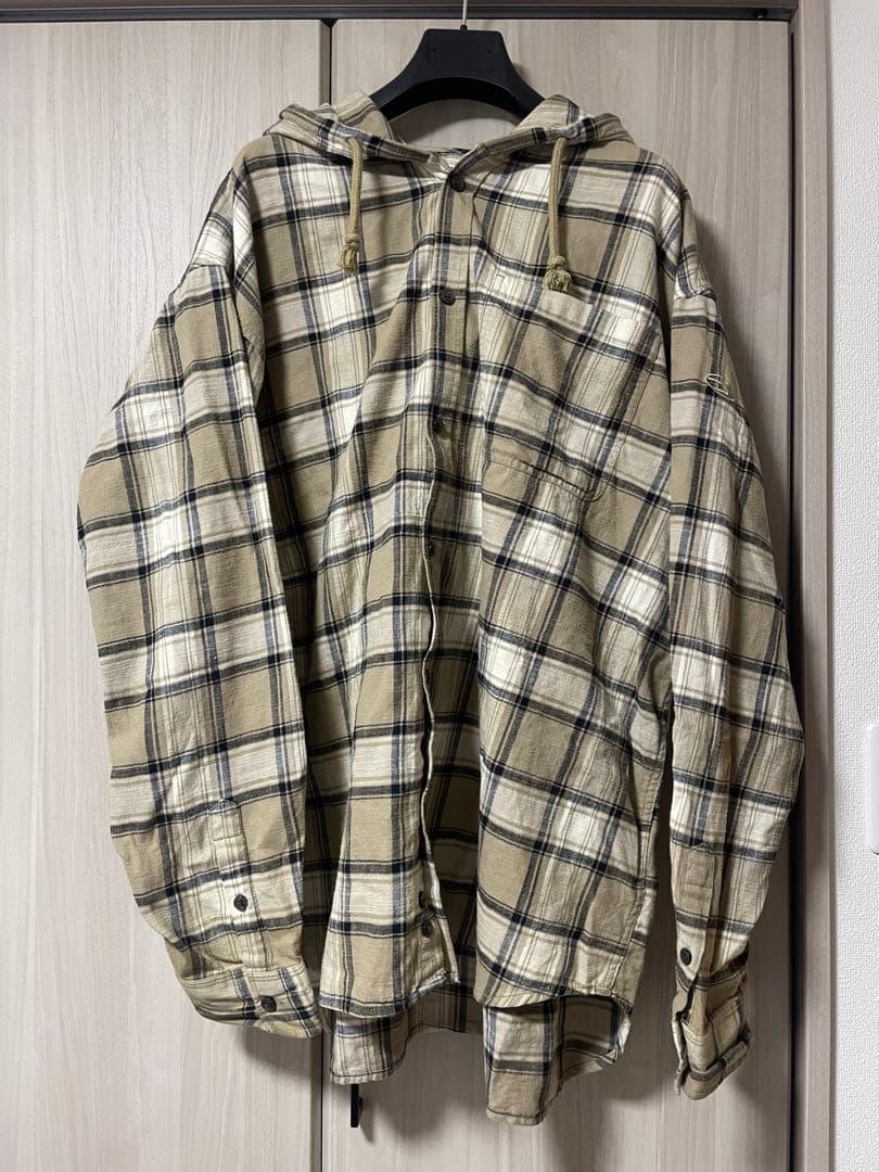 正規店購入 DIESEL A085390TFAJ シャツ チェック 50サイズ