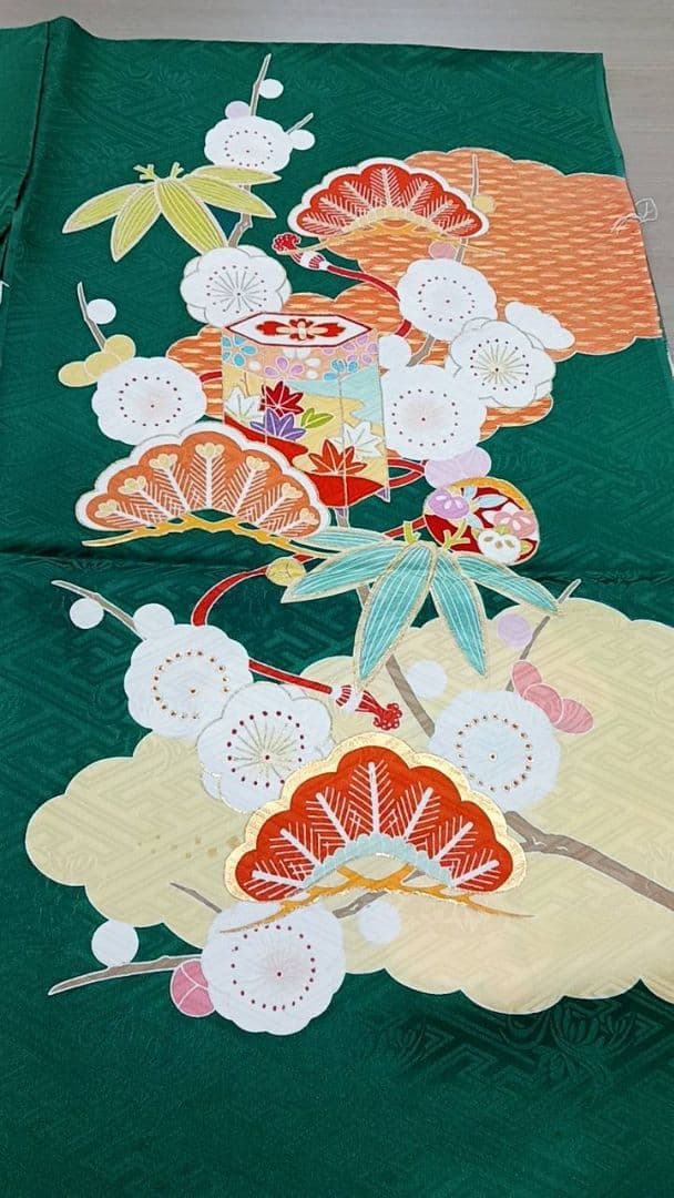 【特選京友禅】七歳お祝い着物 お仕立て付き