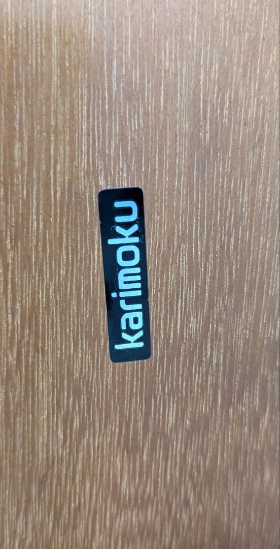 Z28 カリモク 木製正方形テーブル　手渡し歓迎　KARIMOKU