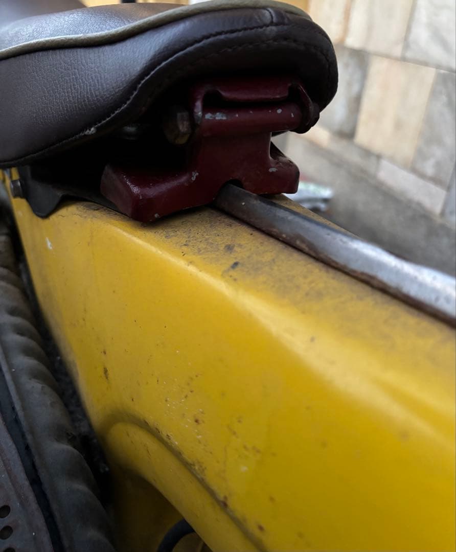 旧車ダックス50DAX50当時物社外シートAB26