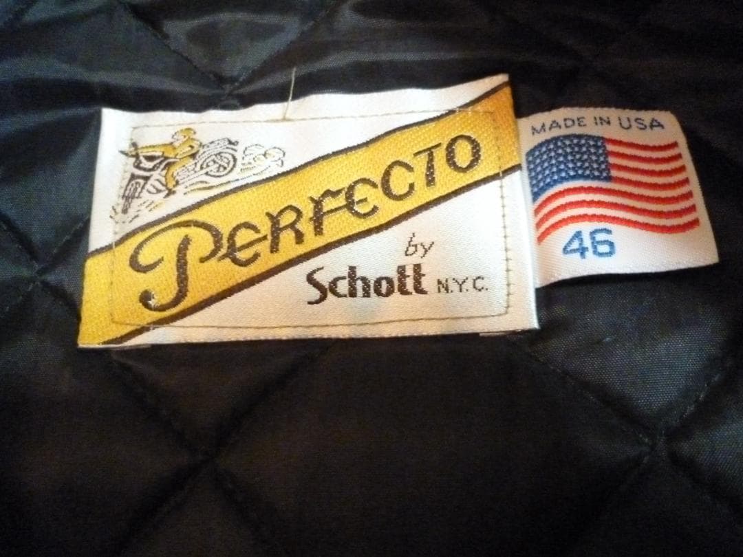 Schott Perfecto　618　 ダブルライダースジャケット サイズ46