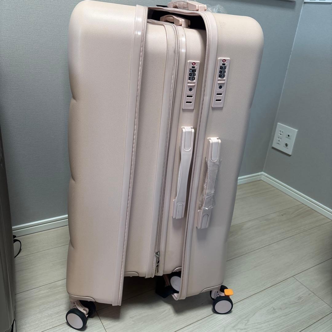 TANORIさくらピンク キャリーケース L + M