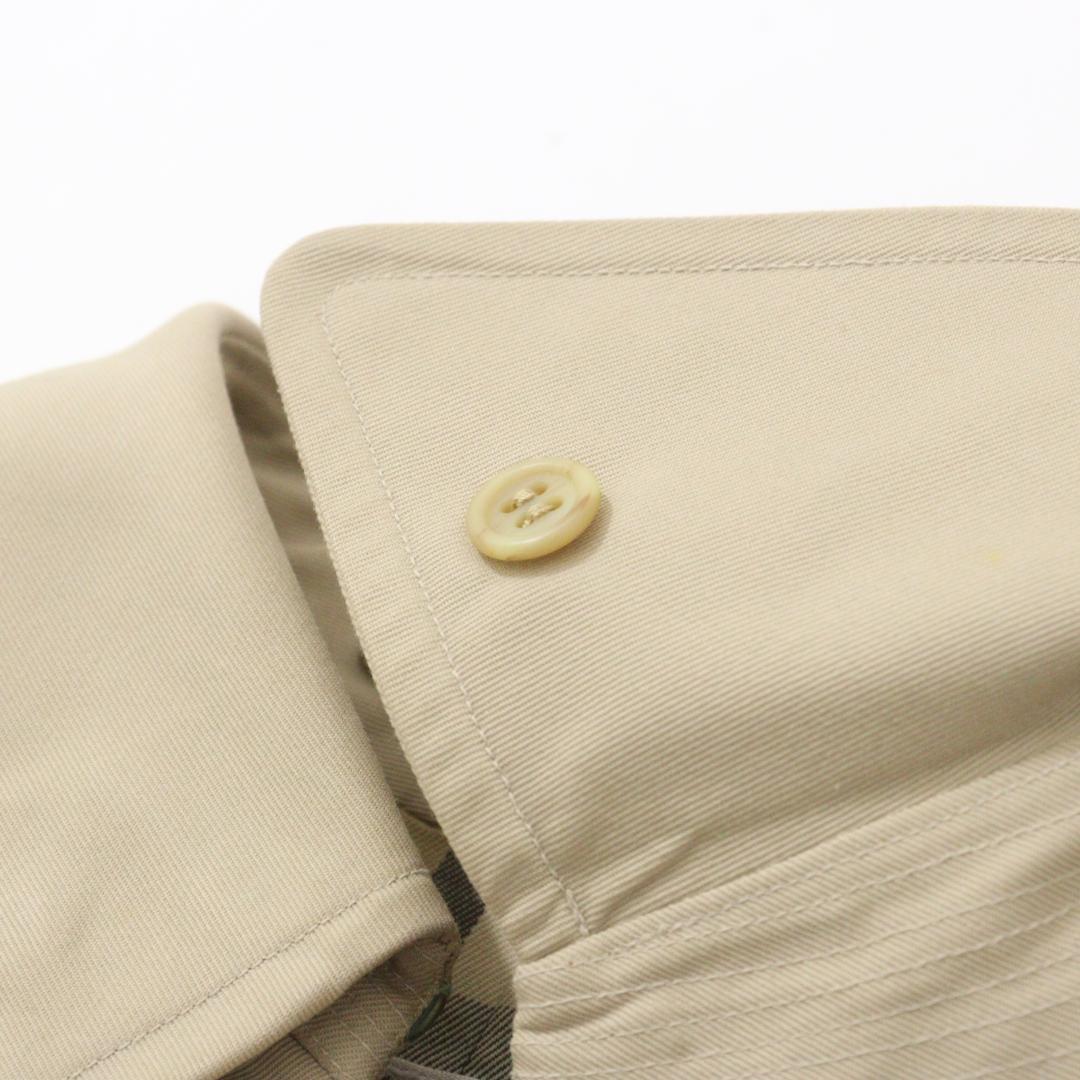 【美品】Burberrys ステンカラーコート ロングコート ノバチェック M