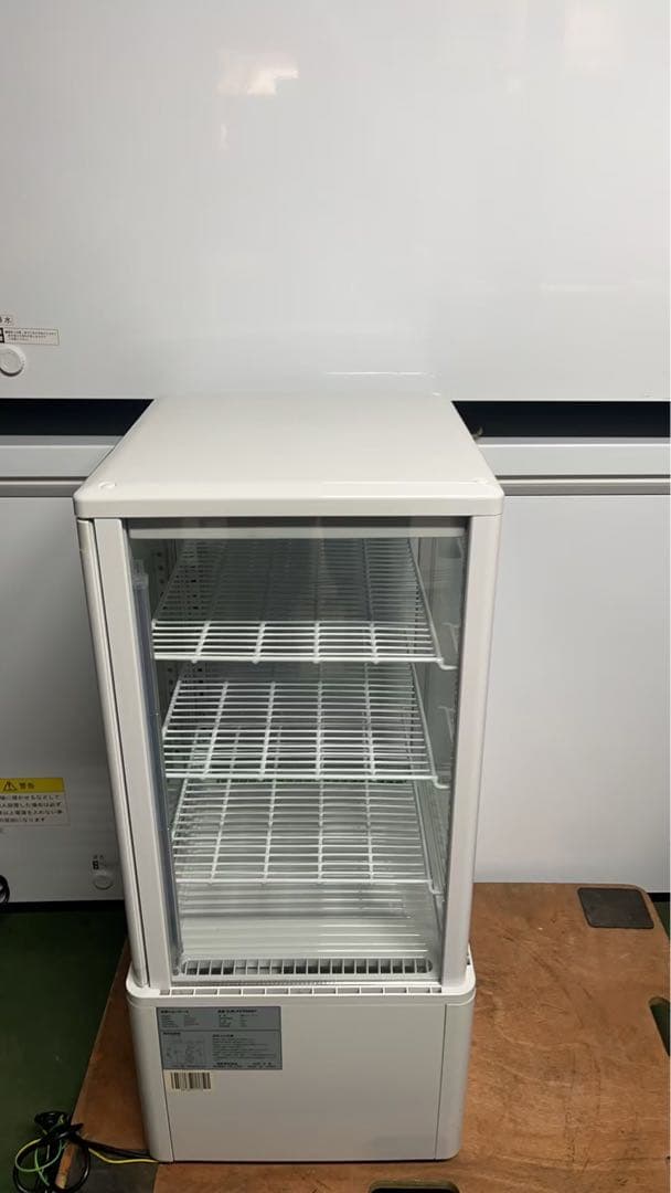 ②ヒジル4面ガラス冷蔵ショーケース 2020年 70L