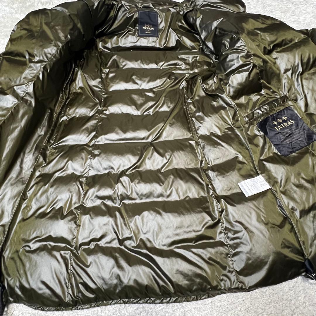 タトラス アマンダ ダウンコート ロング丈 オリーブ レディース サイズ3