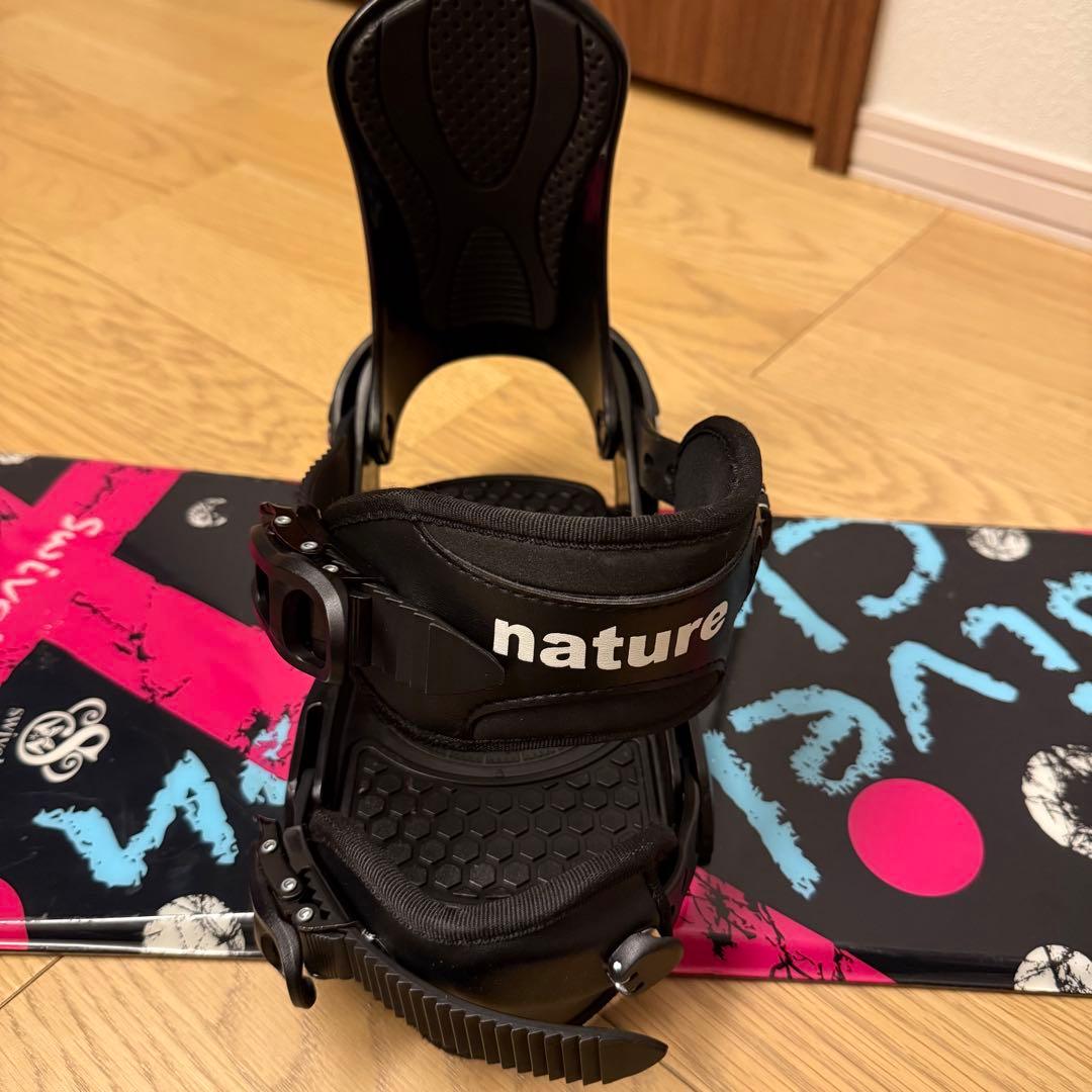 Swivel スノーボード　natureビンディング　キッズ　108-110cm