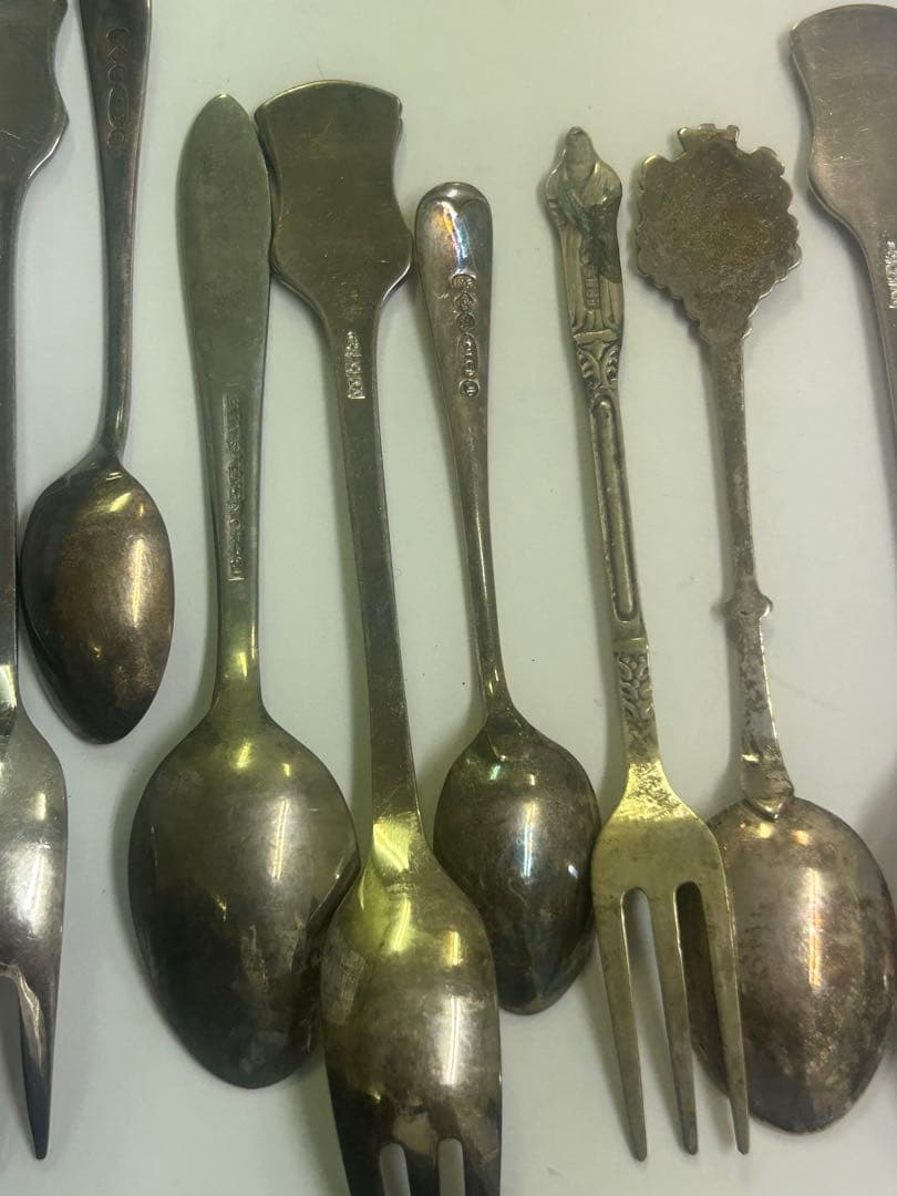 ST-27 ヴィンテージ/アンティーク/スプーン/フォークお箸まとめ売り/82本