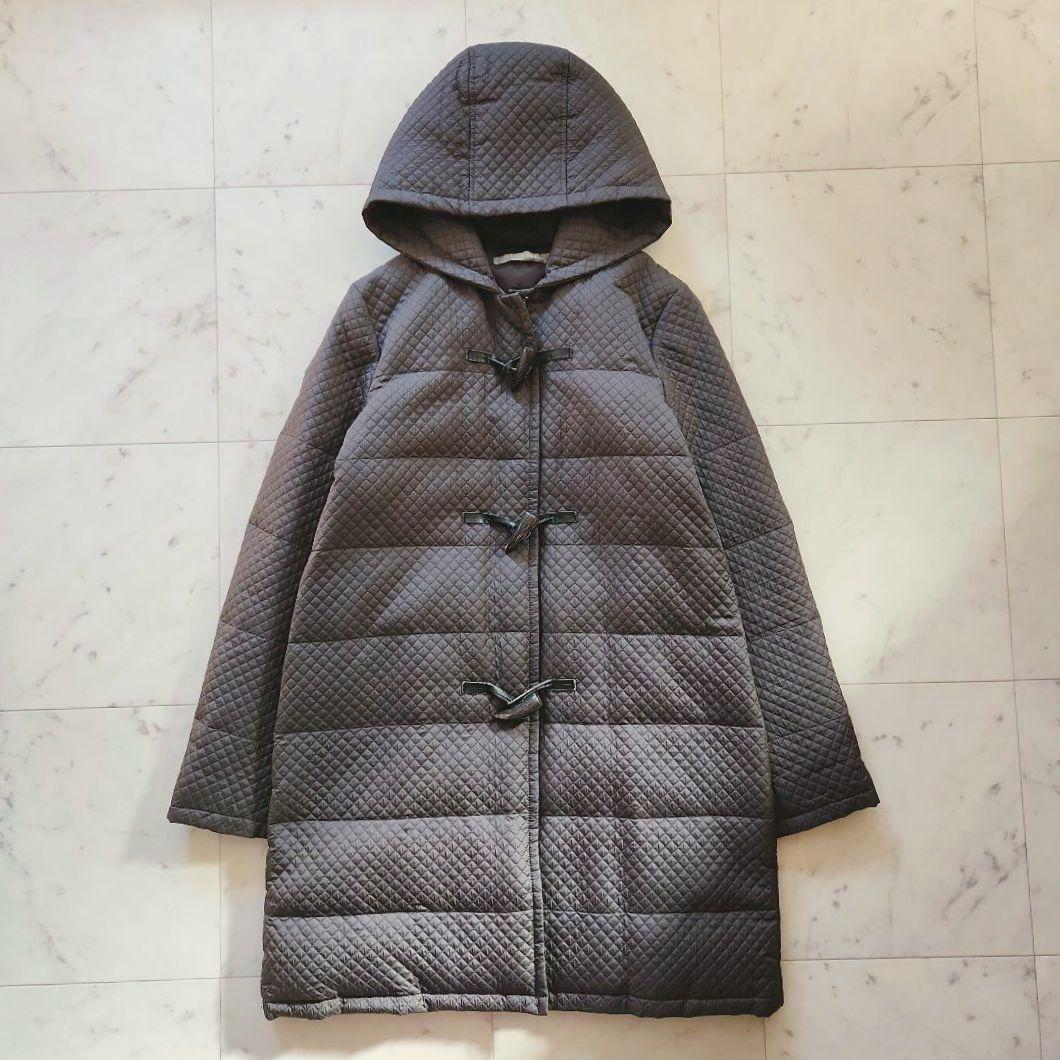 セオリーリュクス サイズ40 ダウンコート ダッフルコート カーキ オリーブ