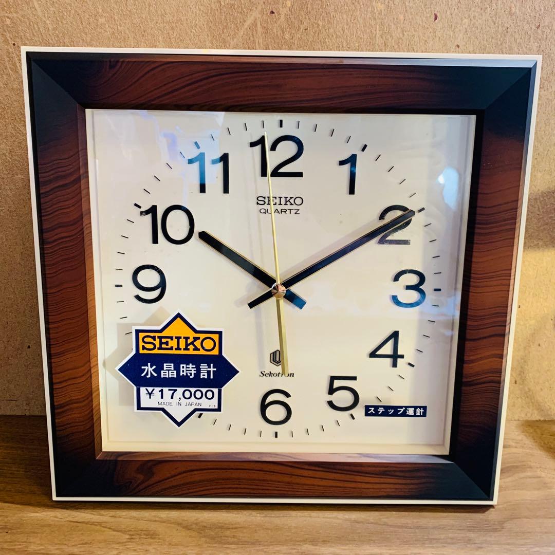 ほぼ未使用  SIEKO 水晶時計 掛時計 Sekotron QA6011