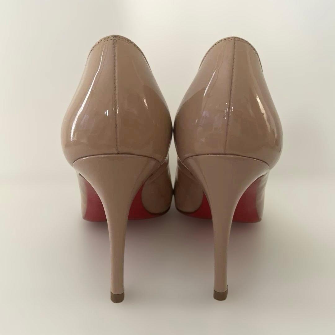 クリスチャン ルブタン パンプス レッドソール 37.5 ラウンドトゥ