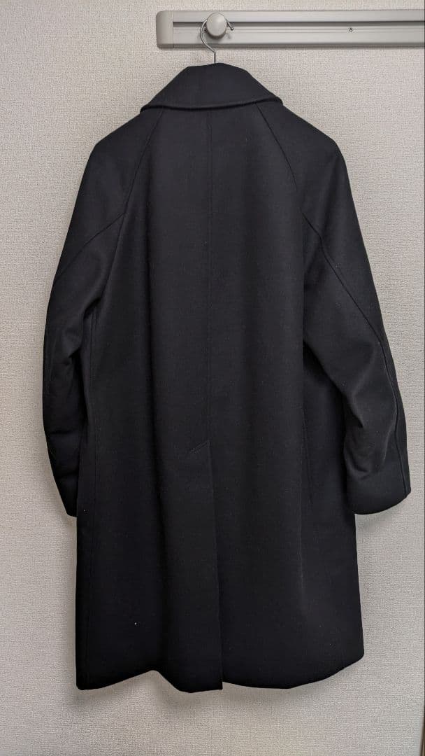 steven alan 黒 ステンカラーコート