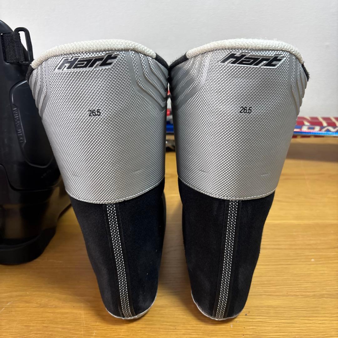 メンズ　ショートスキーセット　ケース付　サロモン　26-26.5cm ブーツ付