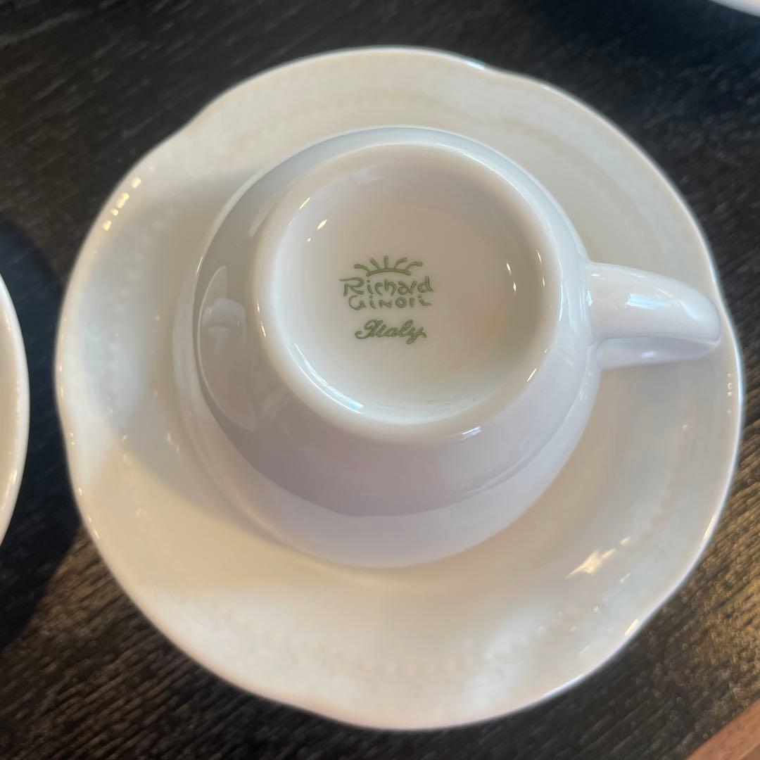 リチャード・ジノリ　ベッキオホワイト　白磁　イタリア製