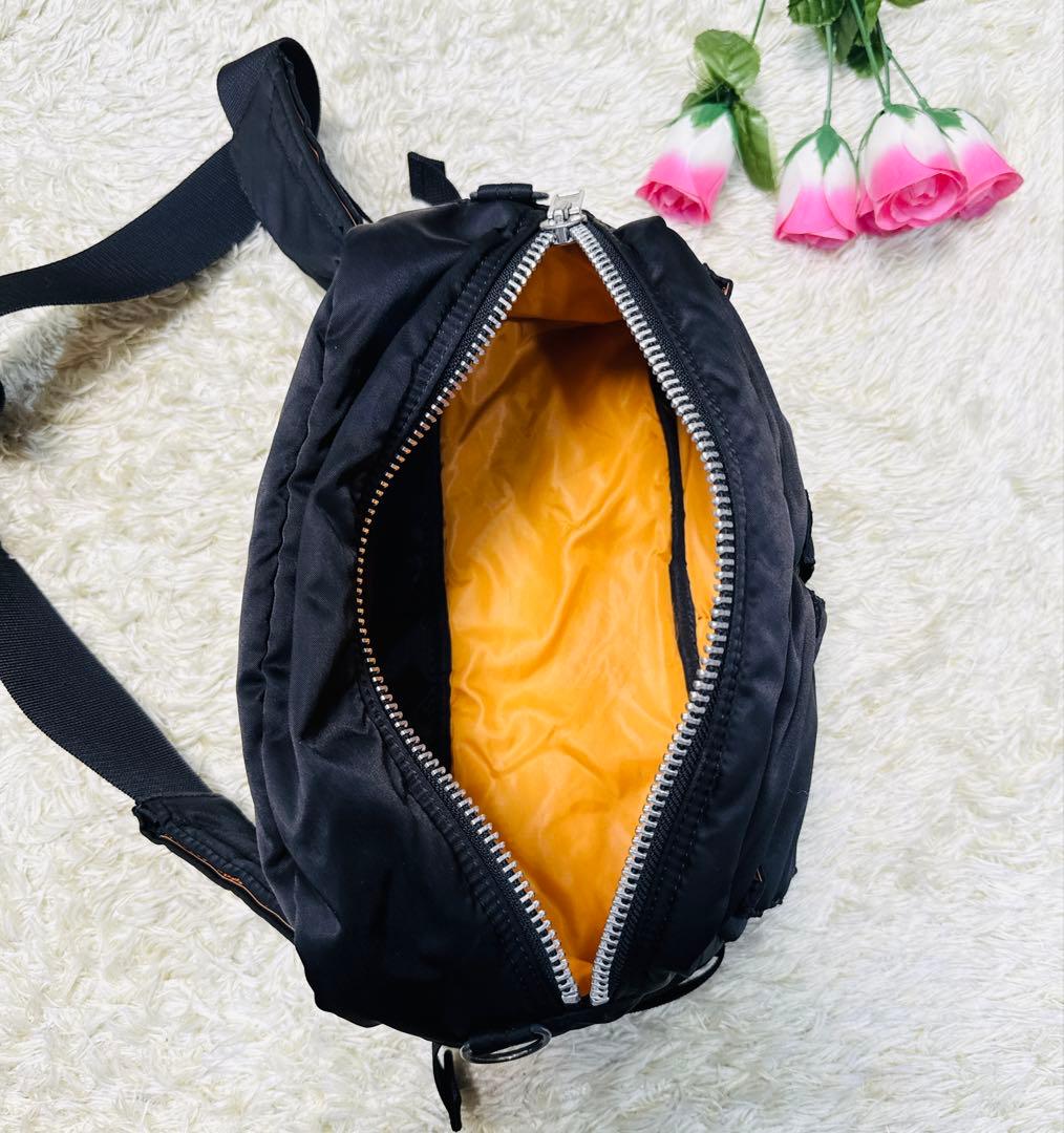 ポーター（PORTER）タンカー　ウエストバッグ　黒　TANKER　ボディバッグ