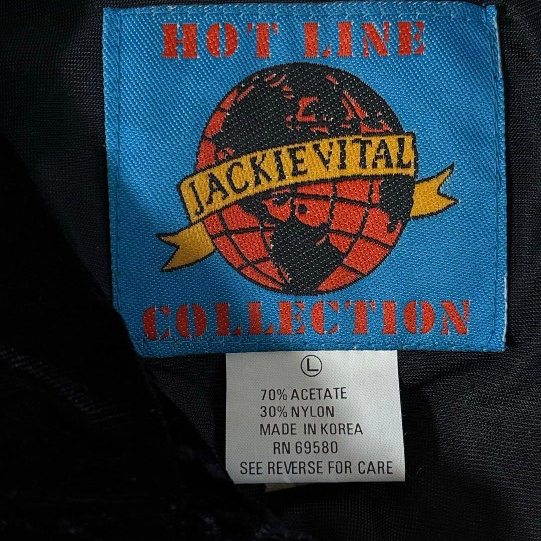 Jackie Vital ヴィンテージ　ベロアジャケット　フルジップ　ペイズリー