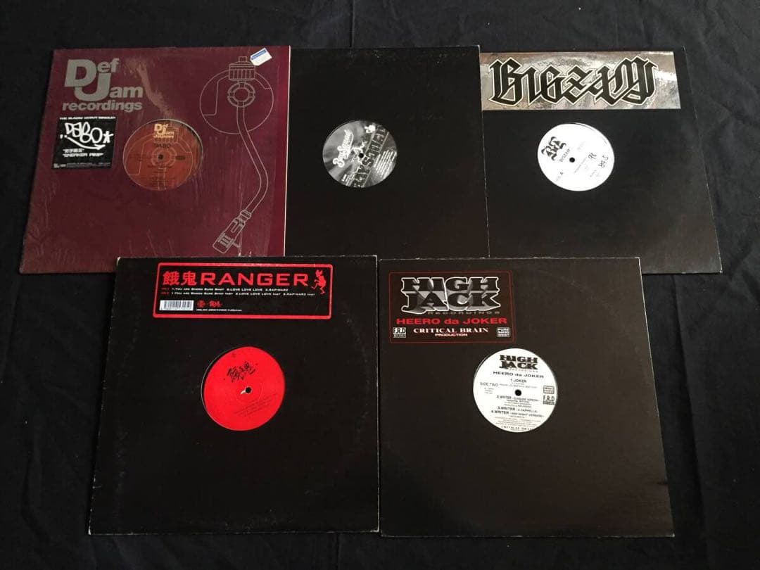 日本語RAP Japanese HipHop 12EP33枚セット 大量まとめ