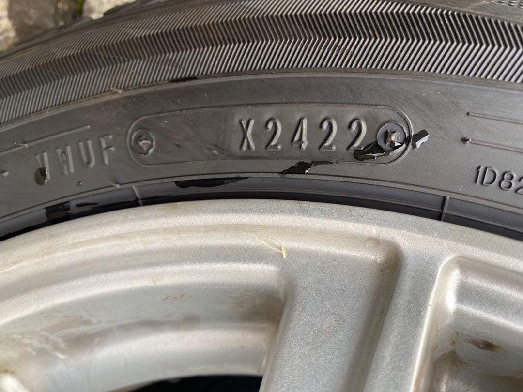 専用品155 65R13 ② スタッドレスアルミ　溝多め ダンロップ2本