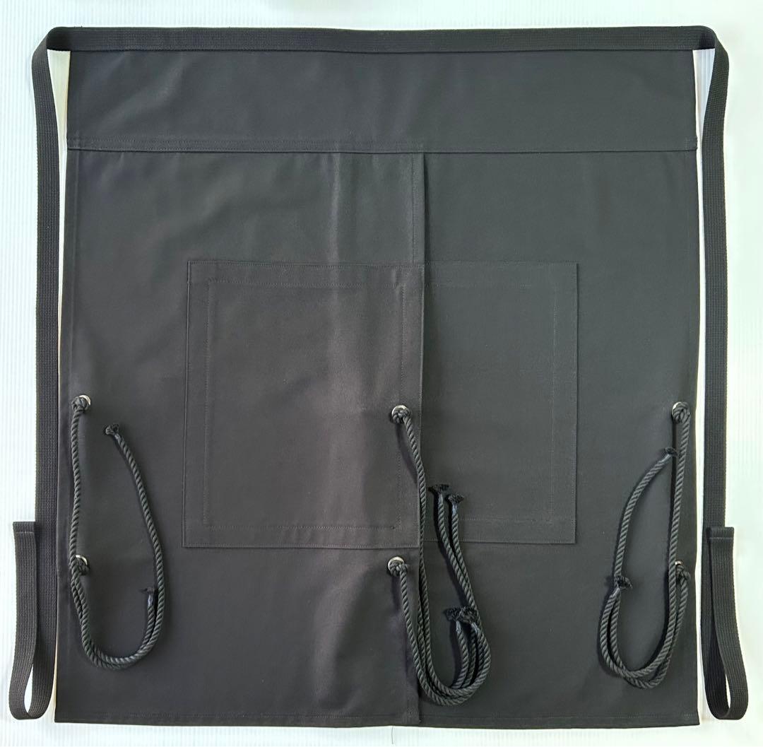 削蹄用前掛け　ブラック　黒色