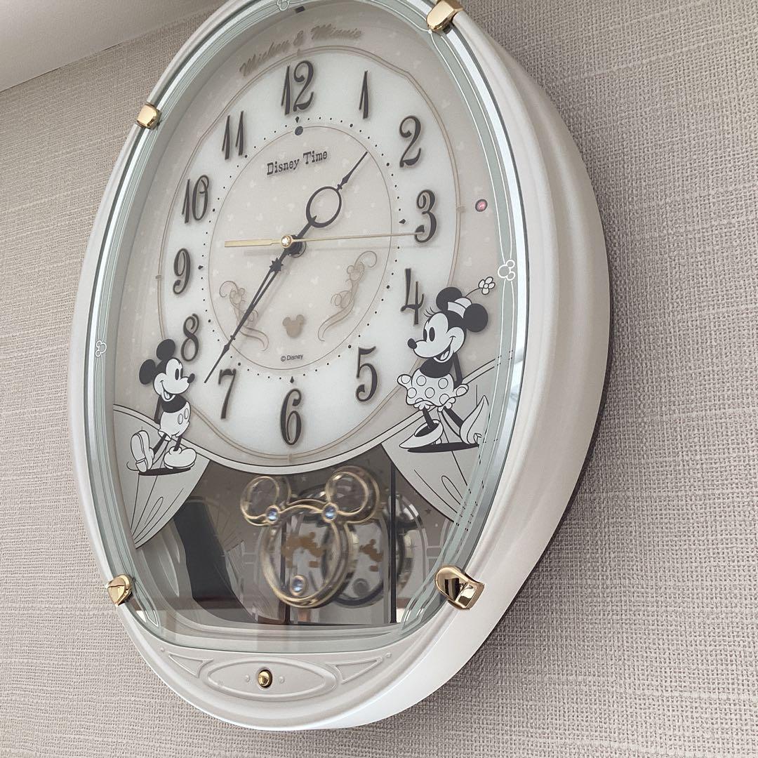ディズニー メロディ 電波 掛け時計