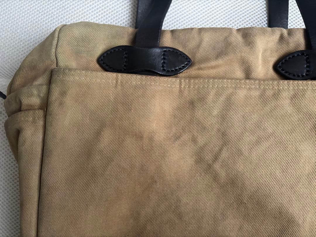 ピ*牧様 ベージュキャンバストートバッグfilson フィルソンラギッドツイル