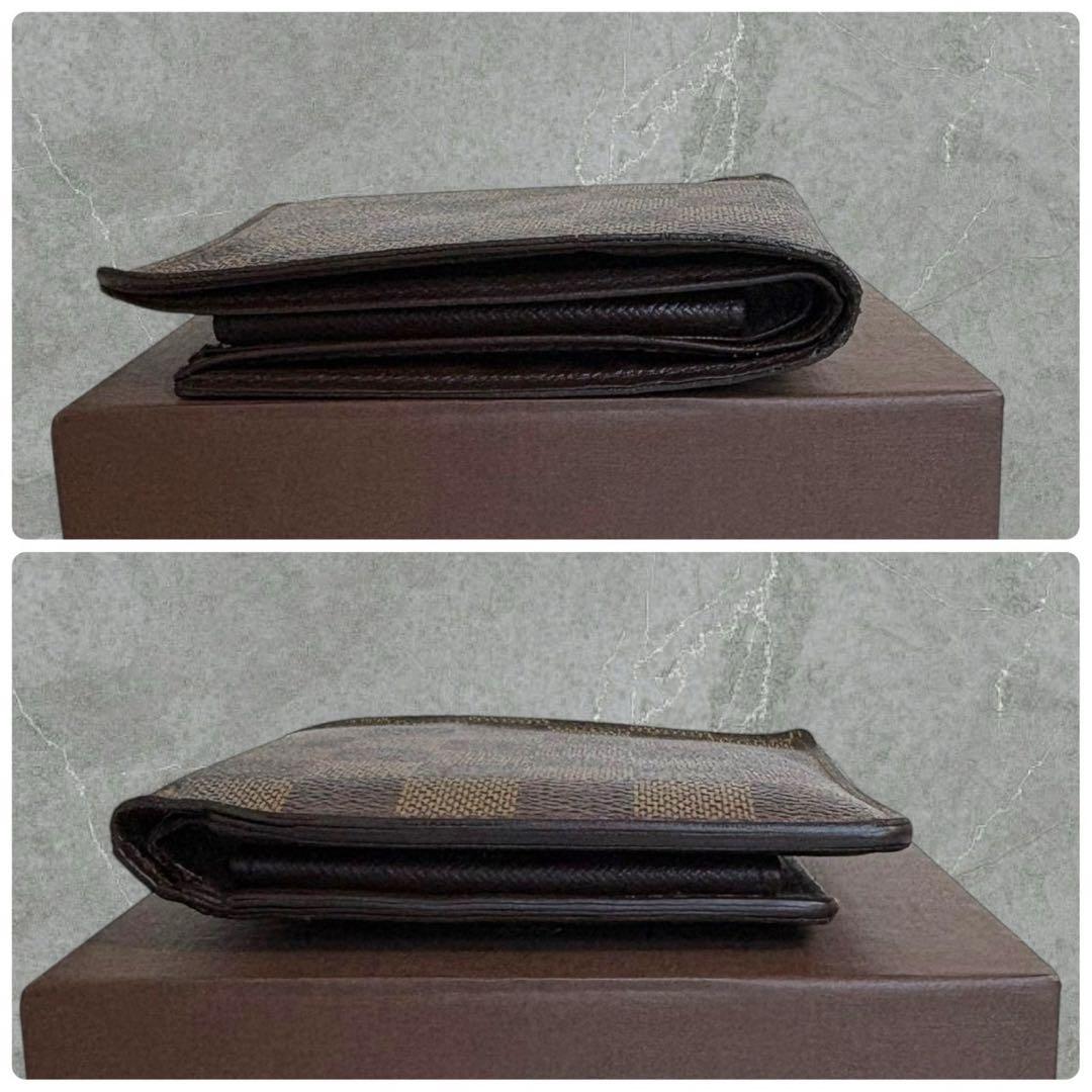 美品✨ ルイヴィトン 財布 ポルトフォイユ マルコ ダミエ柄　二つ折り財布