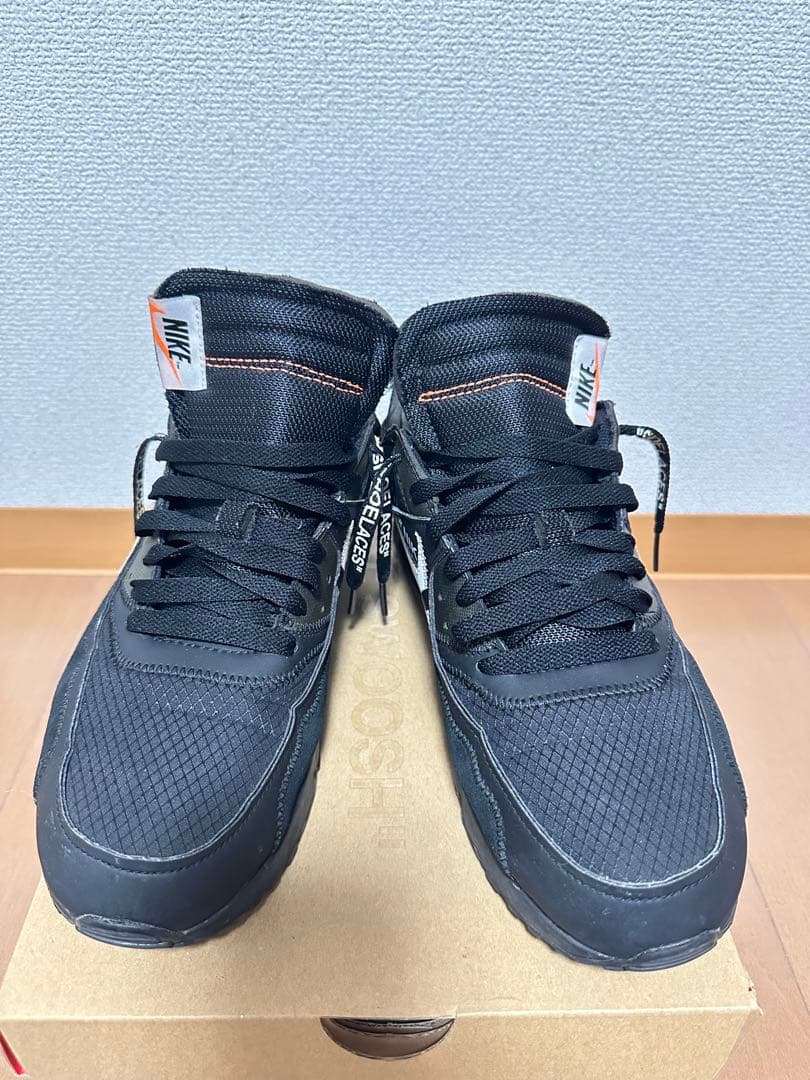 NIKE airmax90×off-white 27.5cm