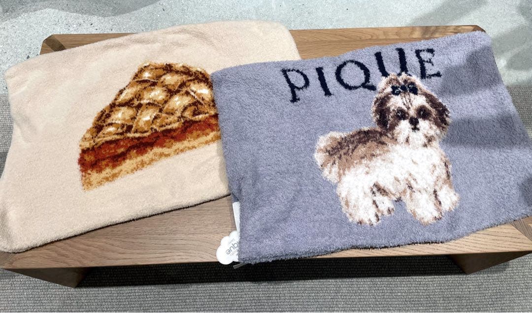 新品未使用・タグ付き ジェラートピケ　ピローケース　２個セット