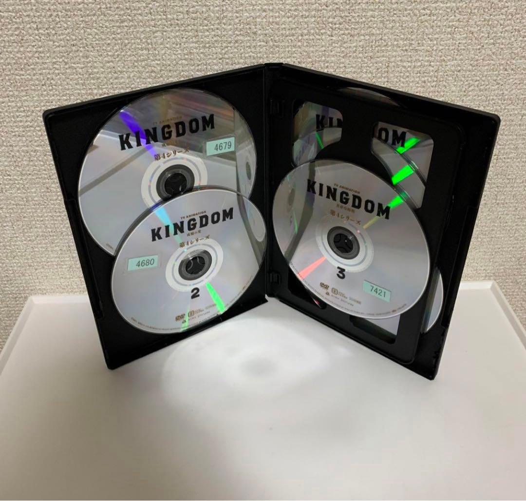 新品ケース　KINGDOM キングダム　第4シリーズ　DVD 全12巻セット