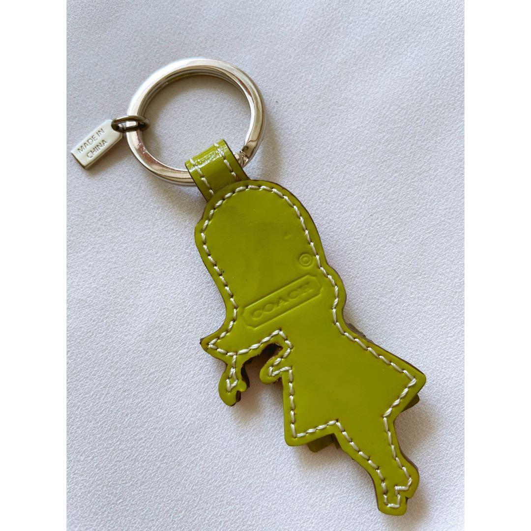 【未使用】COACH チャーム キーホルダー　フラガール【限定】