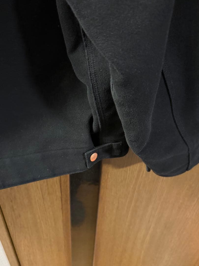 comoli モールスキンジップアップジャケット