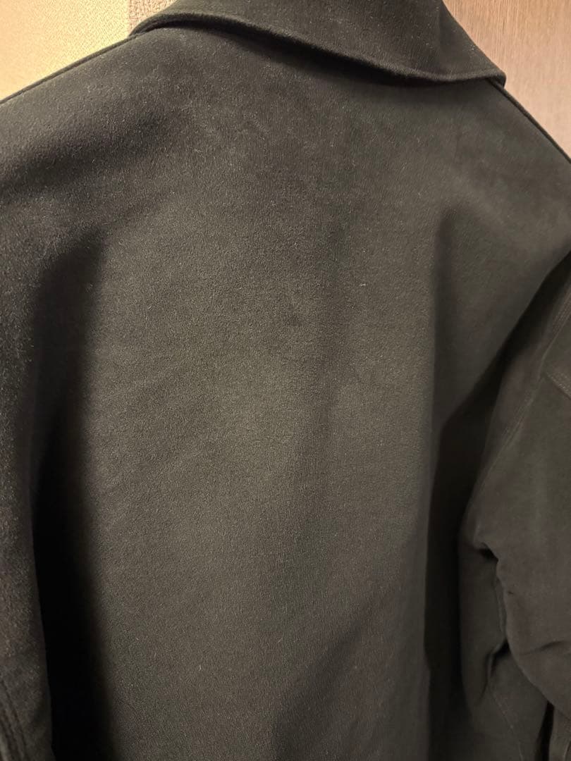 comoli モールスキンジップアップジャケット