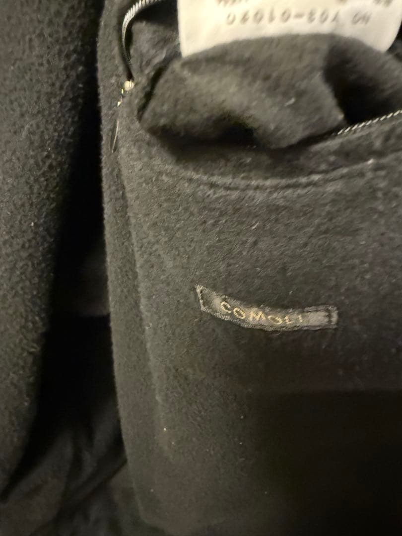 comoli モールスキンジップアップジャケット