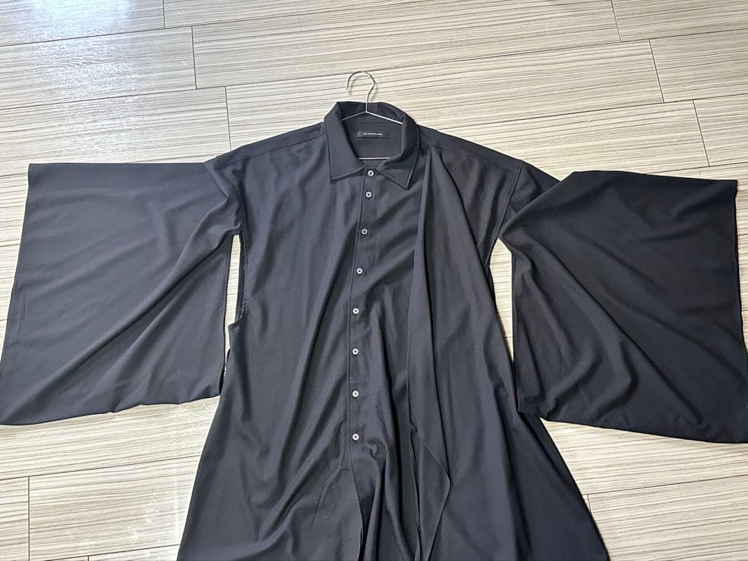 h*h様 NOT CONVENTIONAL モード　 ブラックロングシャツ