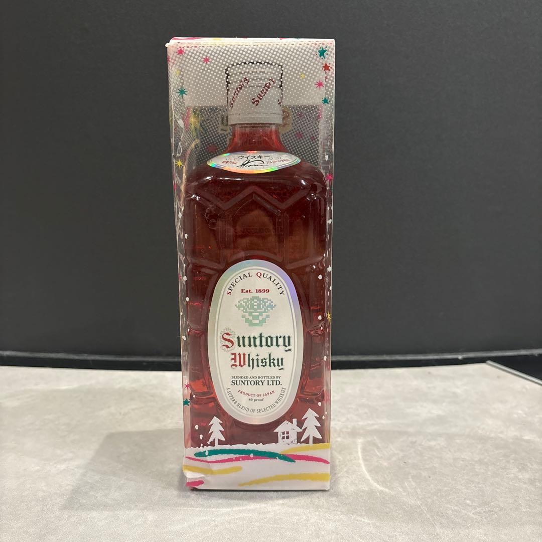 Suntory ウイスキー 赤角 冬季限定パッケージ